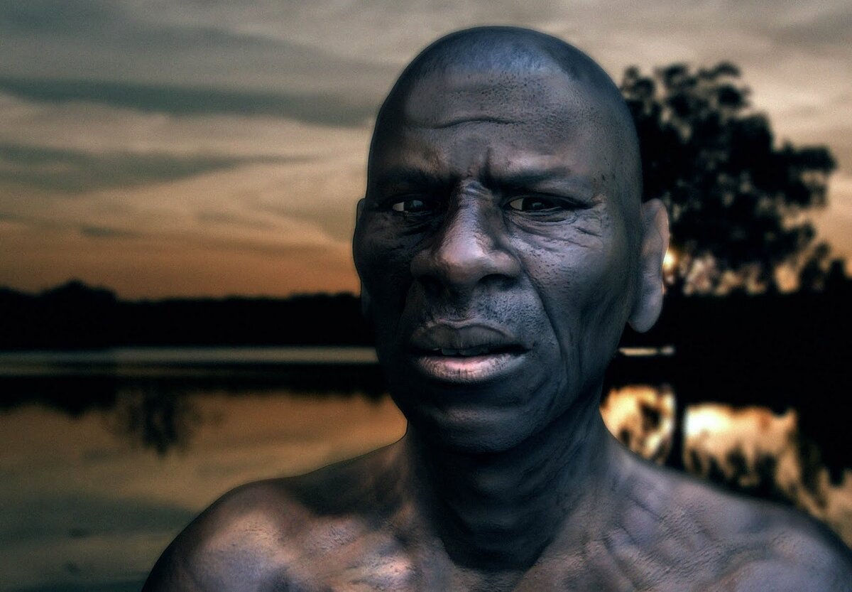 Предполагаемый внешний вид тирольского ледяного человека или Этци (картинка из ОИ)