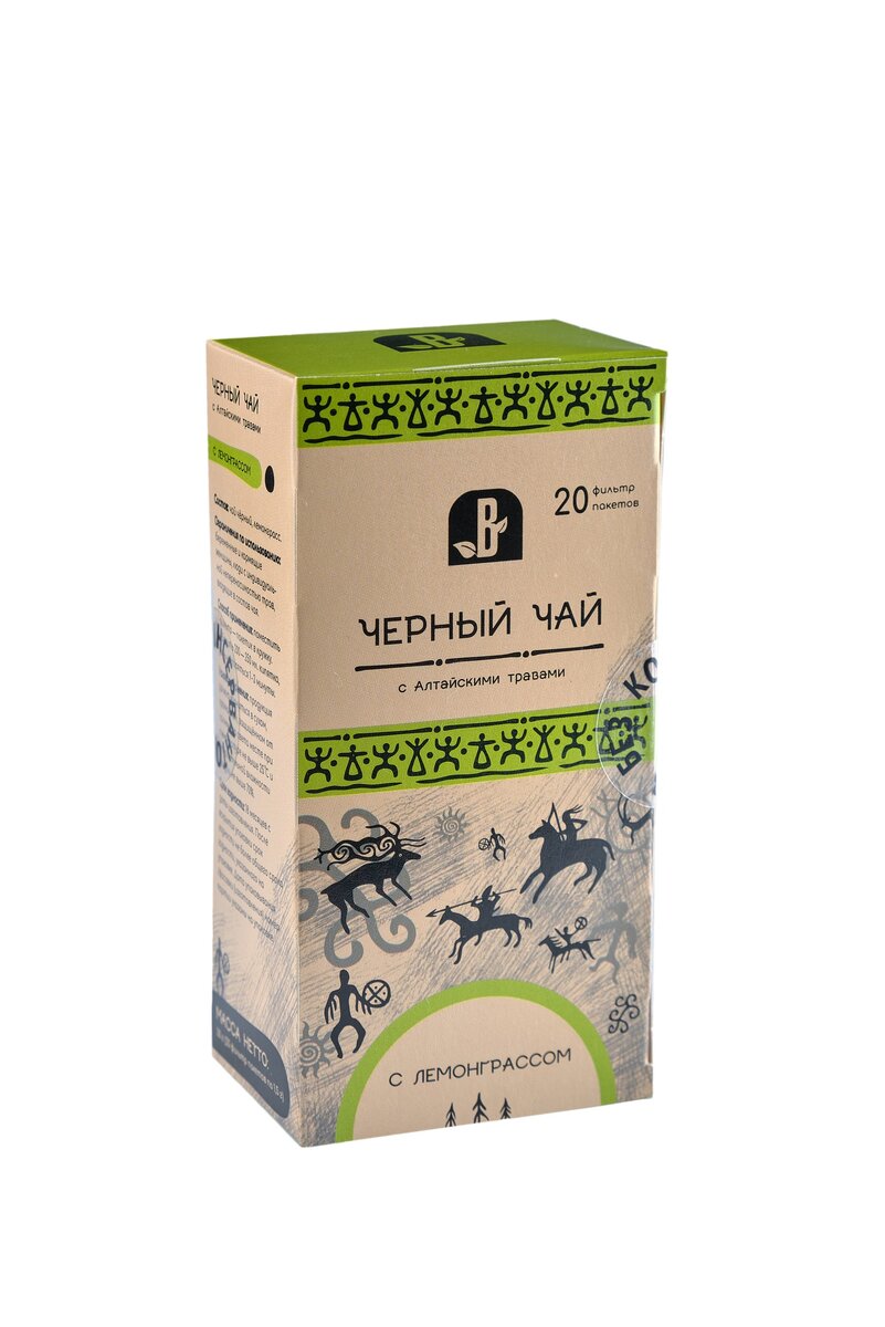 Черный чай с лемонграссом от ТД Вектор 
