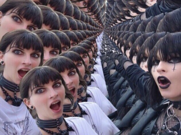 Девочка в тренде мем