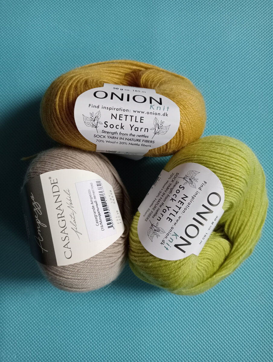 Носочная пряжа, фото авторов