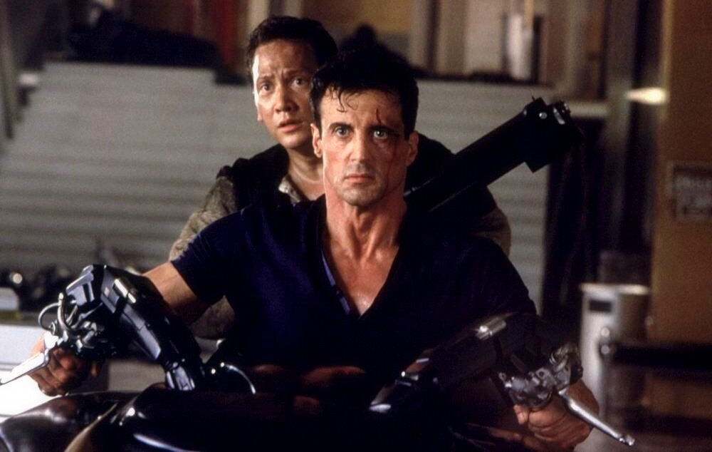 Кадр из фильма  В главной роли С. Сталлоне