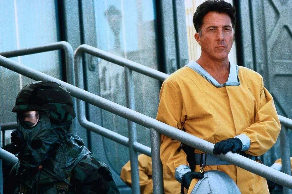 Кадр из фильма  В главной роли Дастин Хоффман