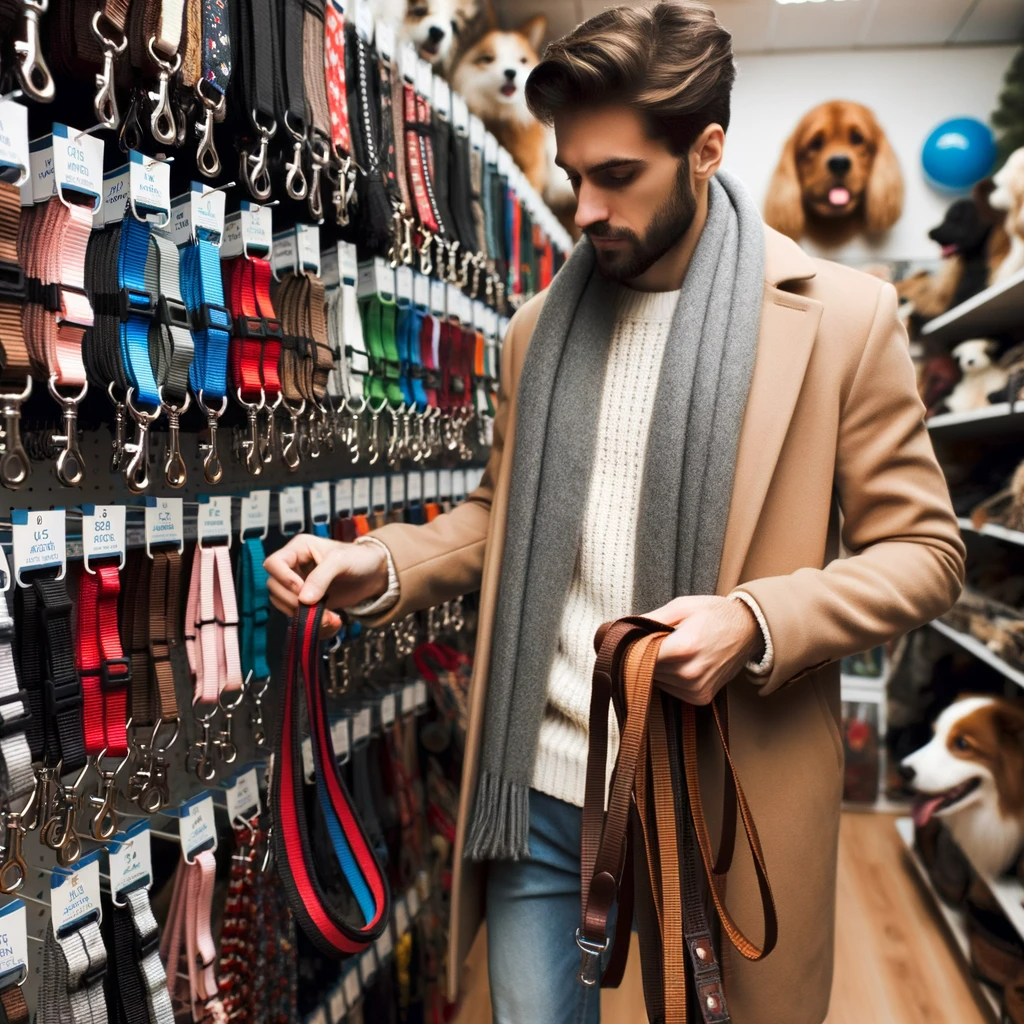 Как выбрать поводок для собаки