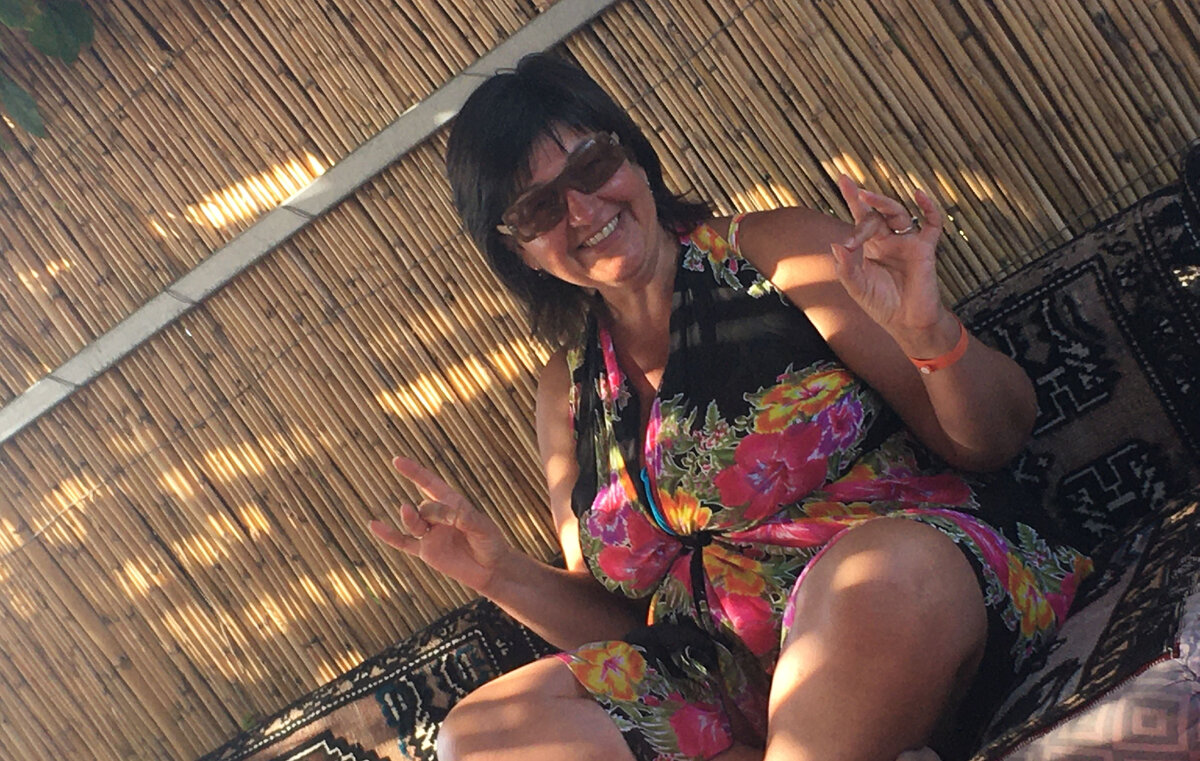 Автор познает дзен. Фото из личного архива