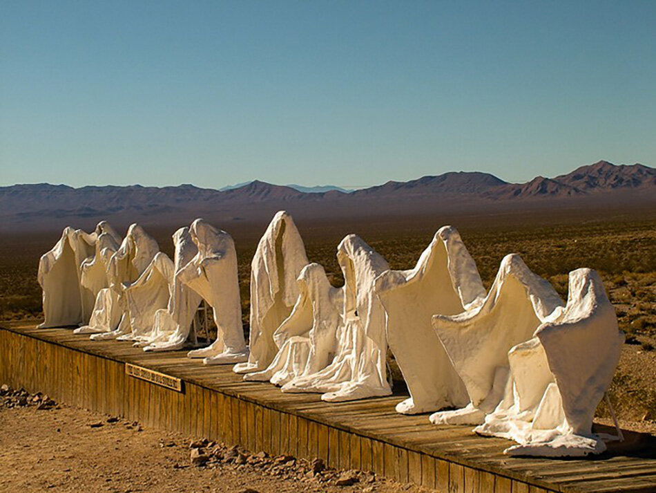 Last Supper, скульптура Альберта Шукальского в музее Goldwell Open Air Museum