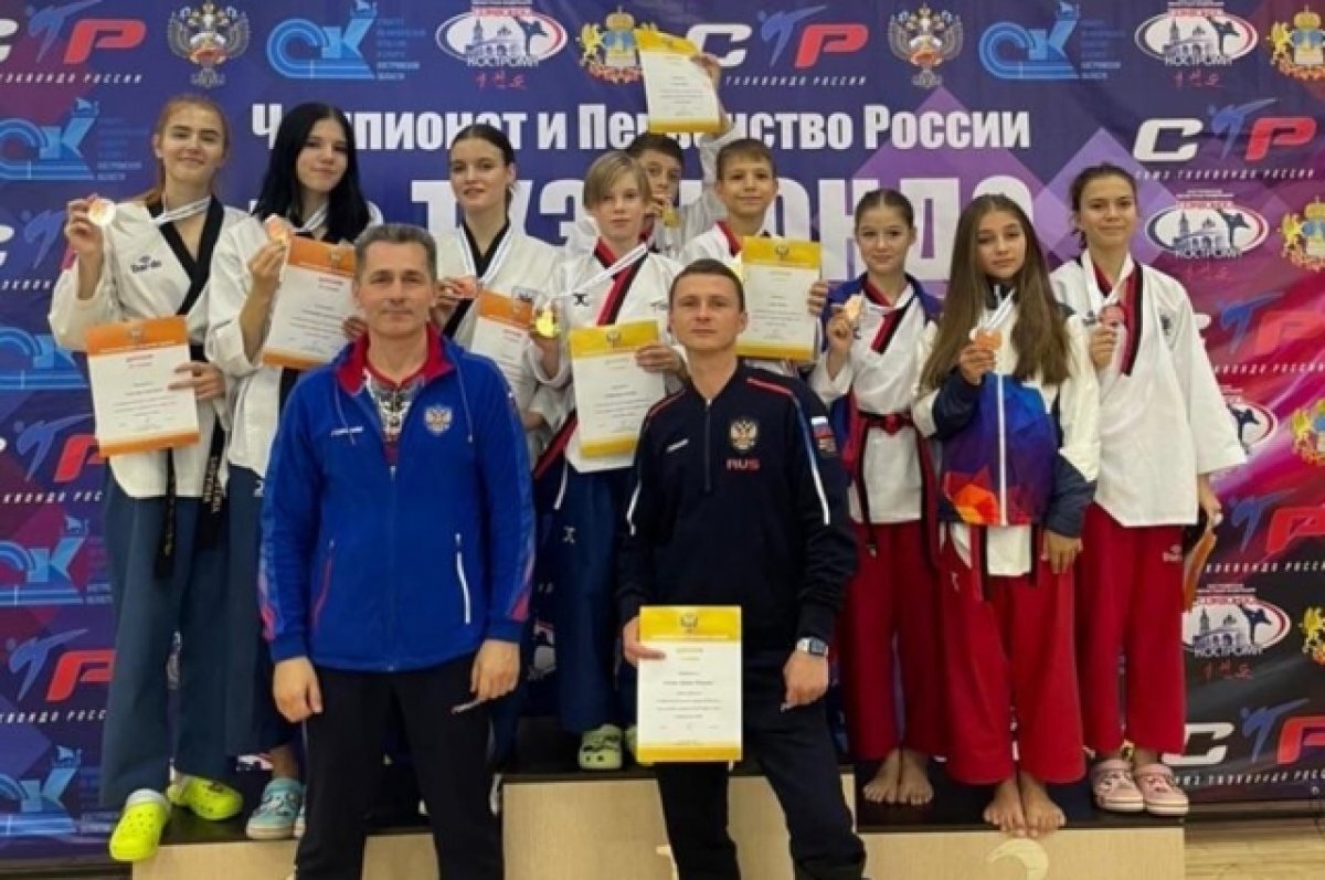    Камчатские тхэквондисты стали призёрами первенства России