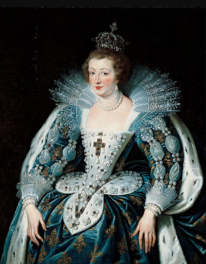 Портрет Анны Австрийской в голубом платье. Питер Пауль Рубенс, 1623-1625 г.г.