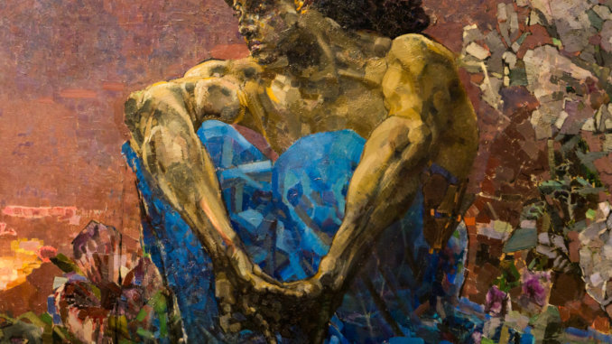 Демон сидящий, 1890