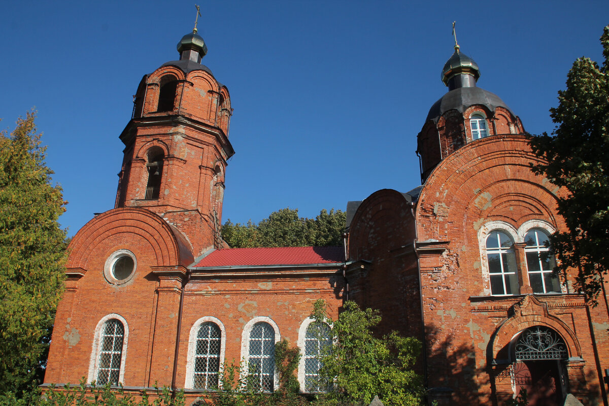 Церковь Бориса и Глеба в селе Вышгородок. первое упоминание о церкви относится к 1476 году(фото Автора).