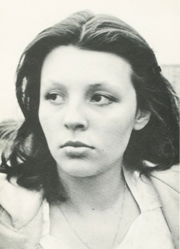 Наталья Медведева в молодости. 