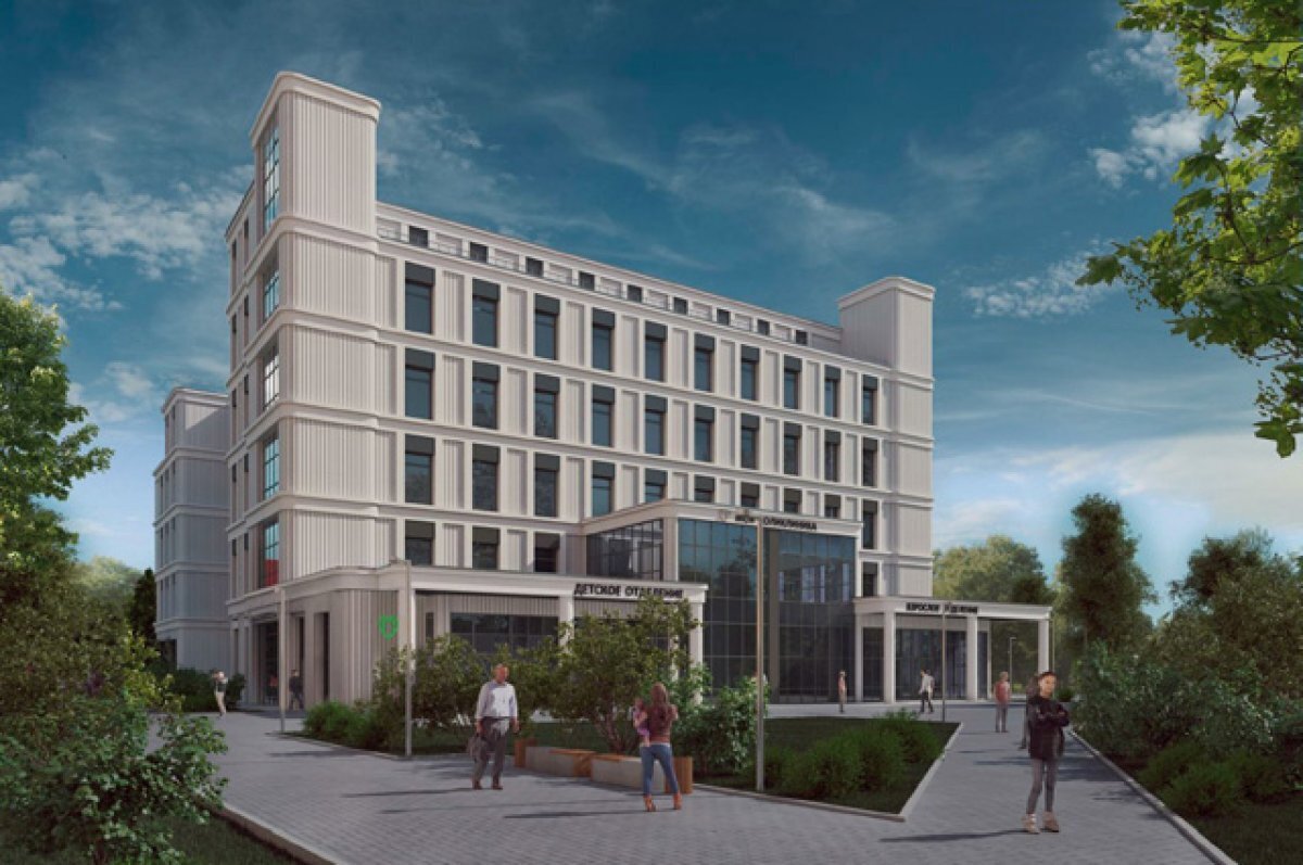 Поликлиника  в Бирюлево-Восточном районе.