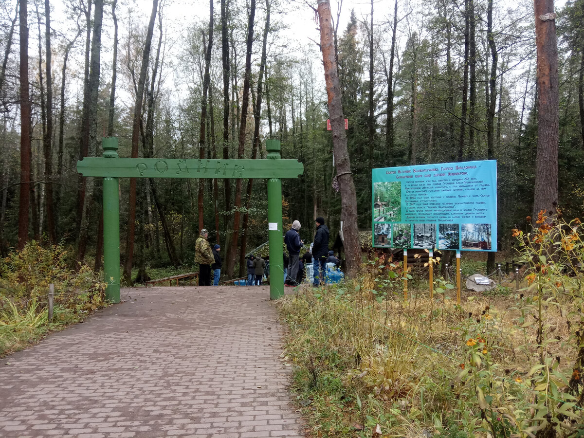 Ну тут вот уже понятен масштаб: и люди, и тара при них попали в объектив.