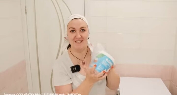 Кадр ролика Деревенский дневник многодетной матери