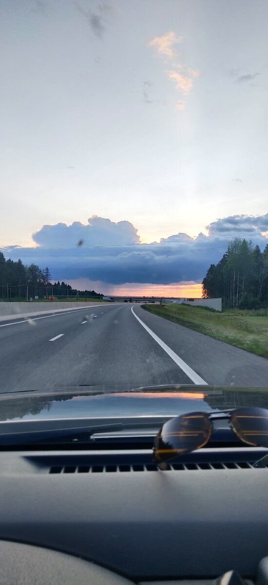 Догоняем дождь.