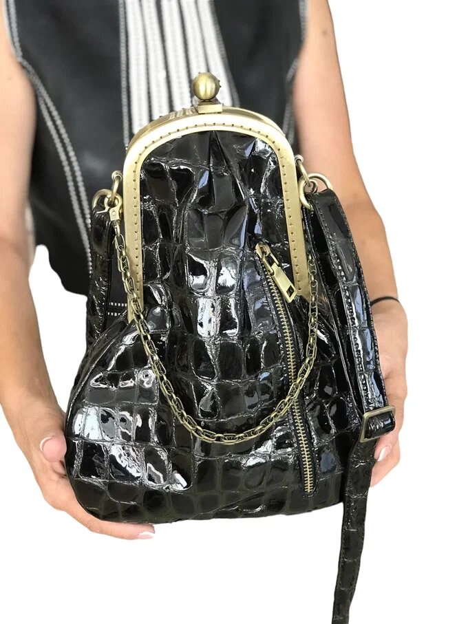 Кожаная сумка "Белита-03". Ателье Ирины Берзиной.