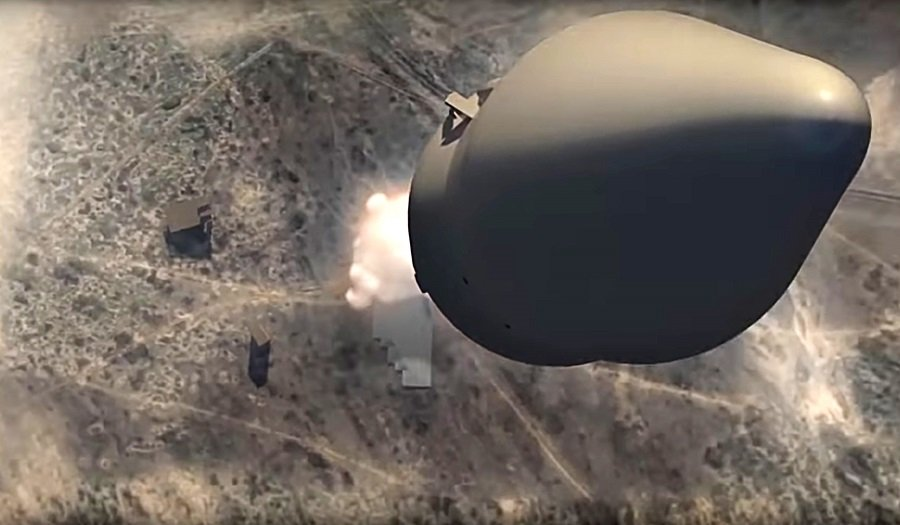 Компьютерная демонстрация полета планирующего крылатого боевого блока гиперзвукового ракетного комплекса "Авангард" - Фото: Пресс-служба Минобороны РФ/ТАСС