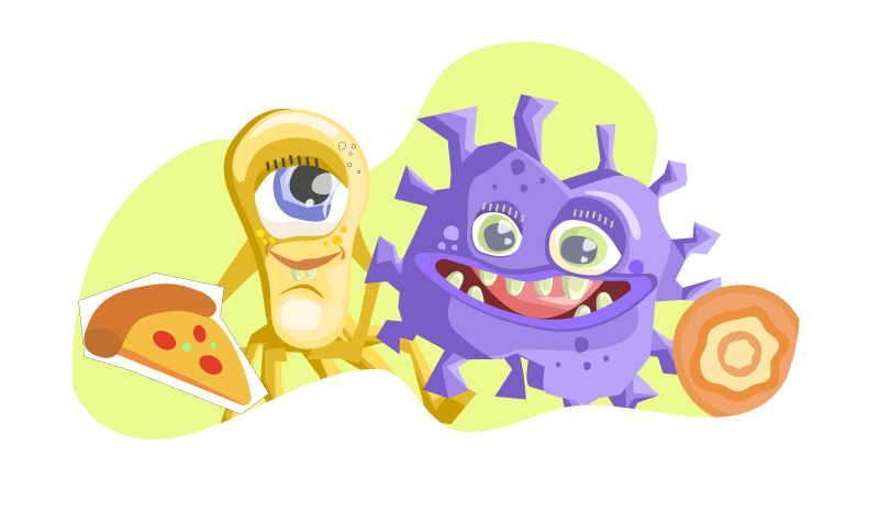 Бактерии Бэкка и Терри рассказывают, что полезно, а что вредно для зубов