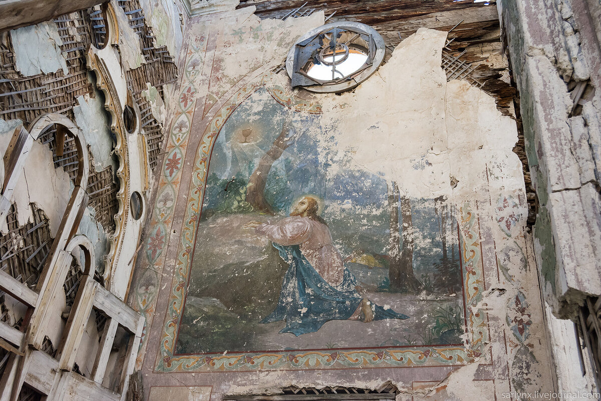 Фрагмент росписи. Автор И. Козловский от 06.07.2012.