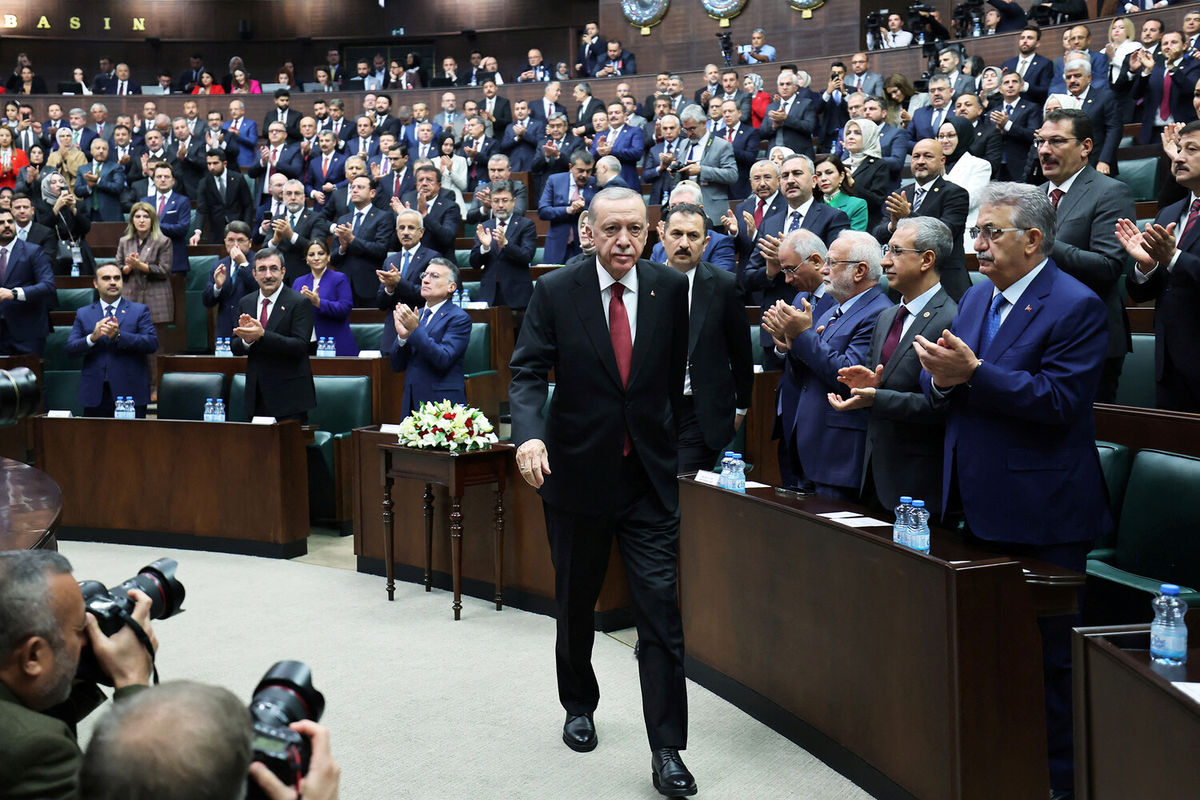Фото: Murat Cetinmuhurdar/Presidential Press Office/Reuters