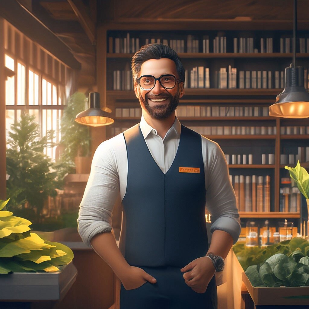 @Шедеврум, Яндекс. Прим. ред.: обратите внимание, как у начинающего предпринимателя на картинке глаз дергается, и улыбка такая своеобразная, слегка нервная. Это у него, несомненно, от счастья при мысли о надвигающихся денежных потоках:)