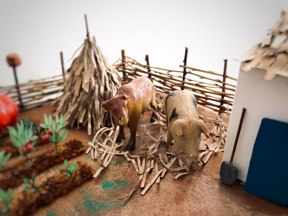 Животные с подворья. Фото из личного архива.