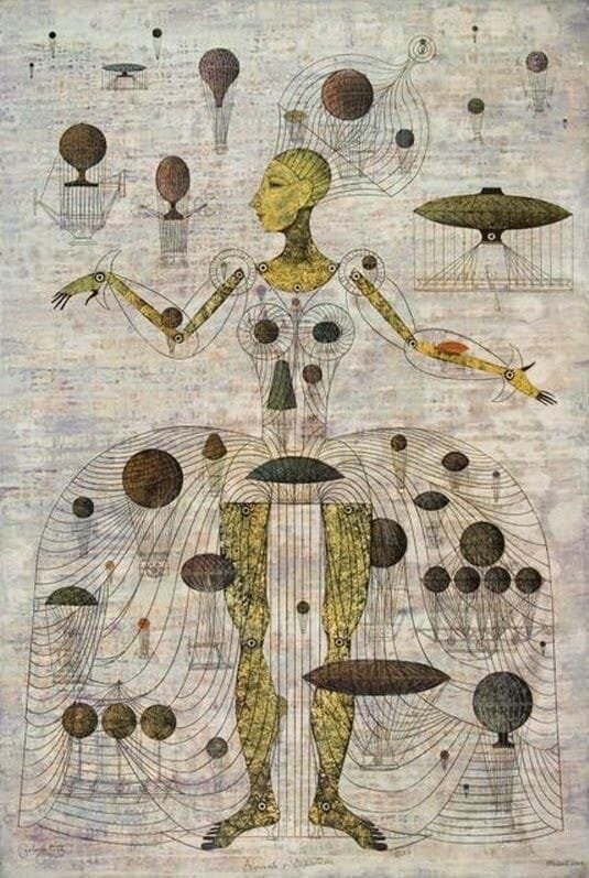 Художник Carlos Estеvez. Алиса хоть и не первой свежести, зато с жизненным опытом и целым багажом космических знаний