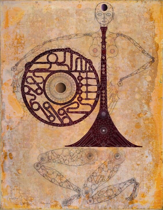 Картина кубинского художника Carlos Estеvez. Поразительно, как ювелирно алгоритм ИИ вдруг показал мне картины этого художника. Иллюстрации нашлись сами собой. 