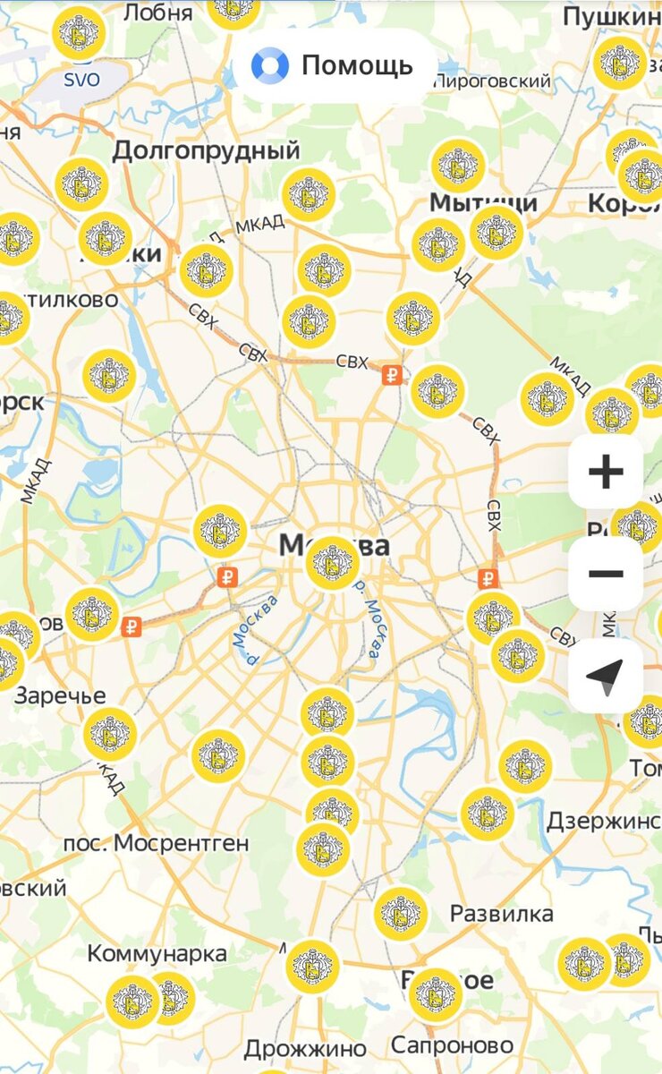 Банкоматы тинькофф на карте Москва рядом. Тинькофф EUR.