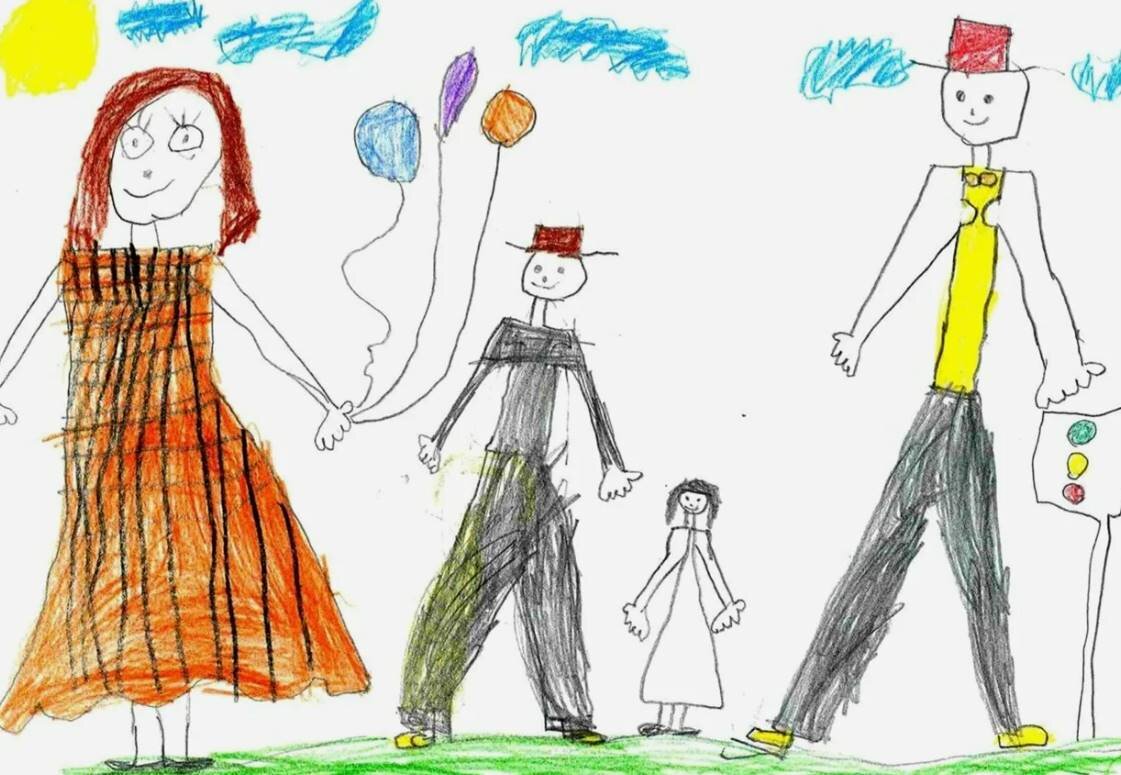  Сайт: psyhology.by, фото может носить иллюстрационный характер, название - Психология детского рисунка