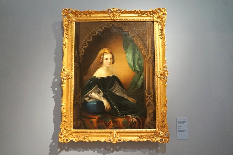 Портрет Великой Княжны Олги Николаевны Конец 1830-х гг. Портрет находился в кабинете Александры Федоровны во дворце "Коттедж".