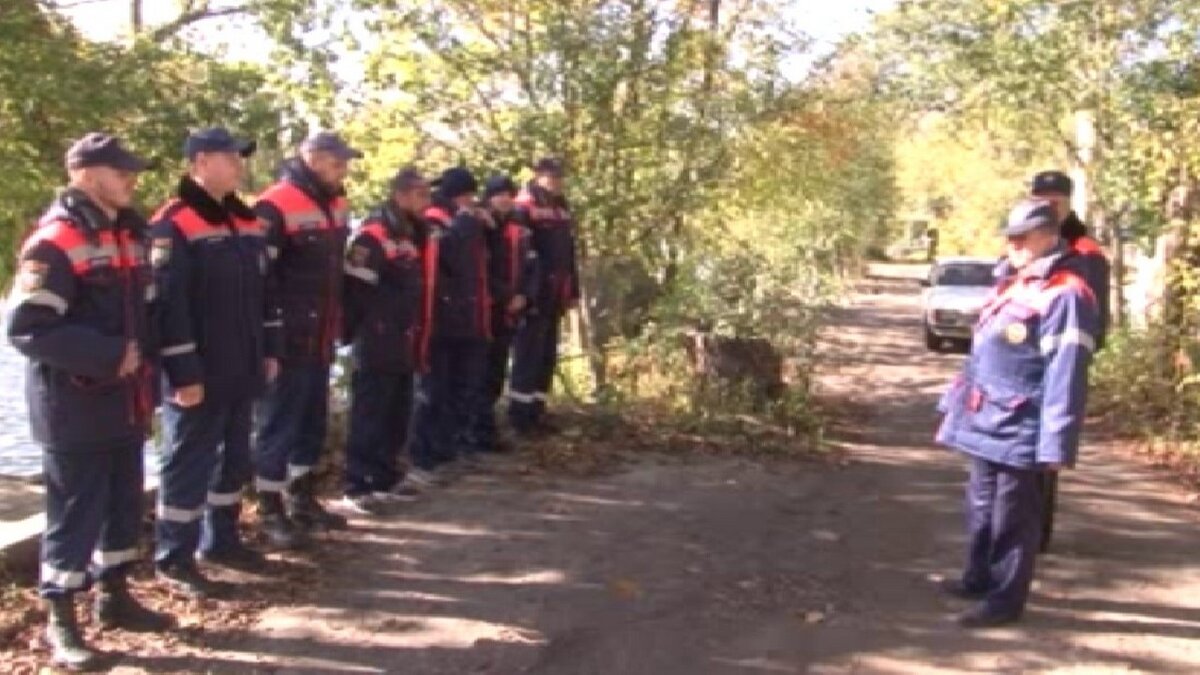    В Курске прошли учебные сборы водолазов