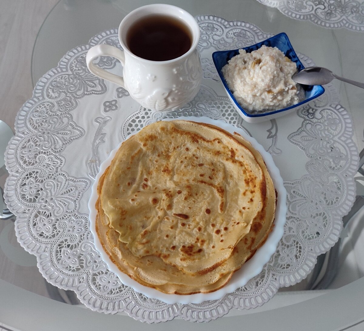 Эльмирина порция с чаем