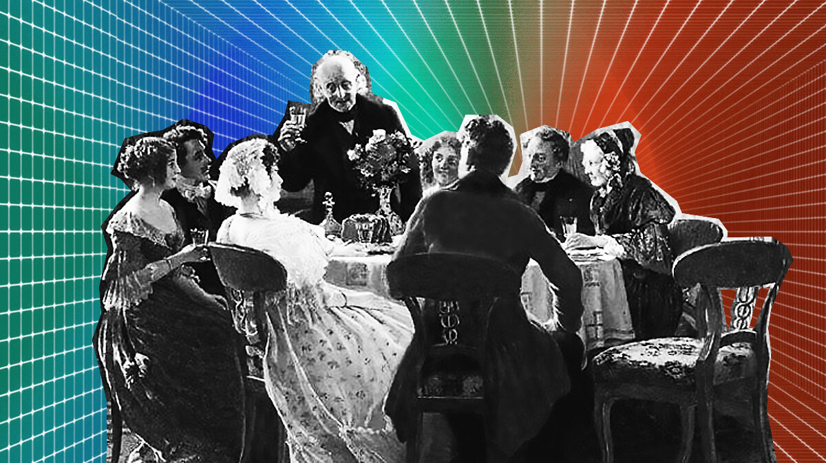 Иллюстрация на основе картины Иоганна Хамза // Источник картины: https://www.pinterest.co.uk/pin/461759768019617756/  