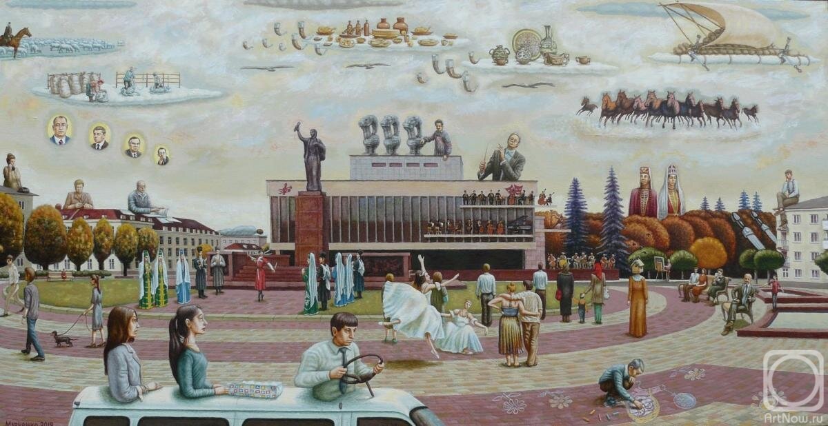 © Владимир Марченко. Метаморфозы осеннего Нальчика