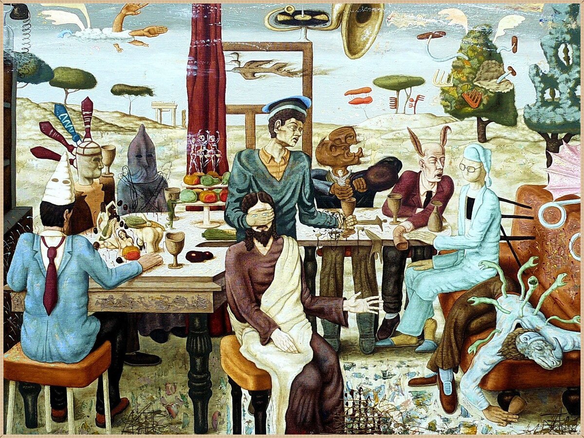 © Владимир Марченко. Тайная вечеря. 1995