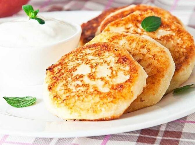 Сырники готовы! Приятного аппетита!