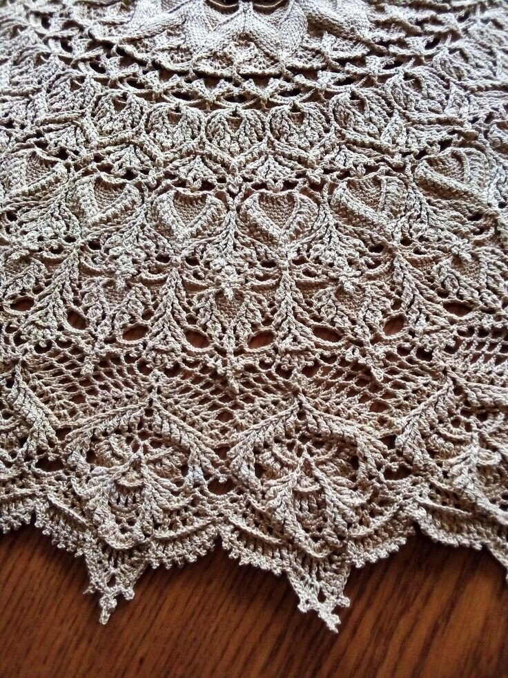 Салфетка крючком