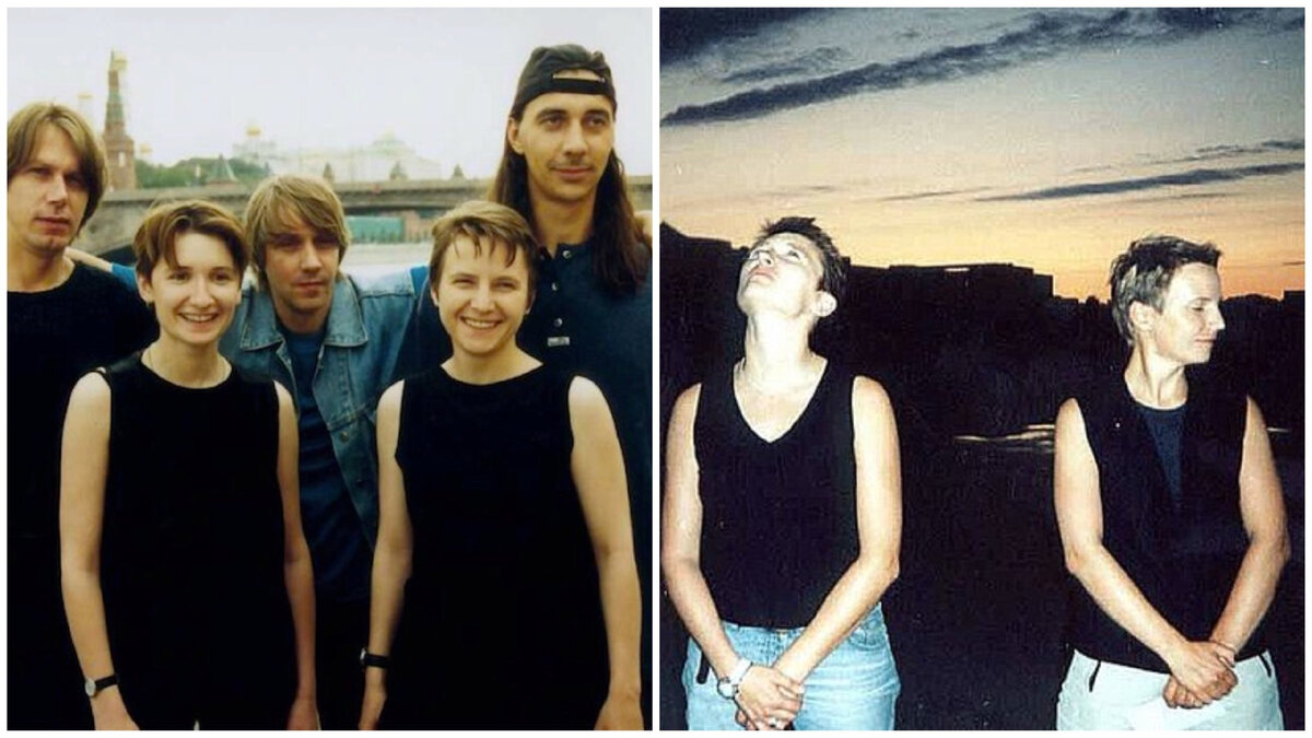 "Ночные снайперы" в 90-х. В 2002 г. Светлана Строганова ушла из группы.