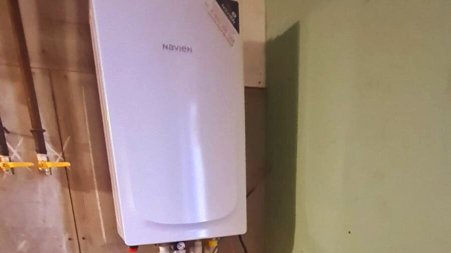 Вот наш котел, который забрал половину денег потраченных за день