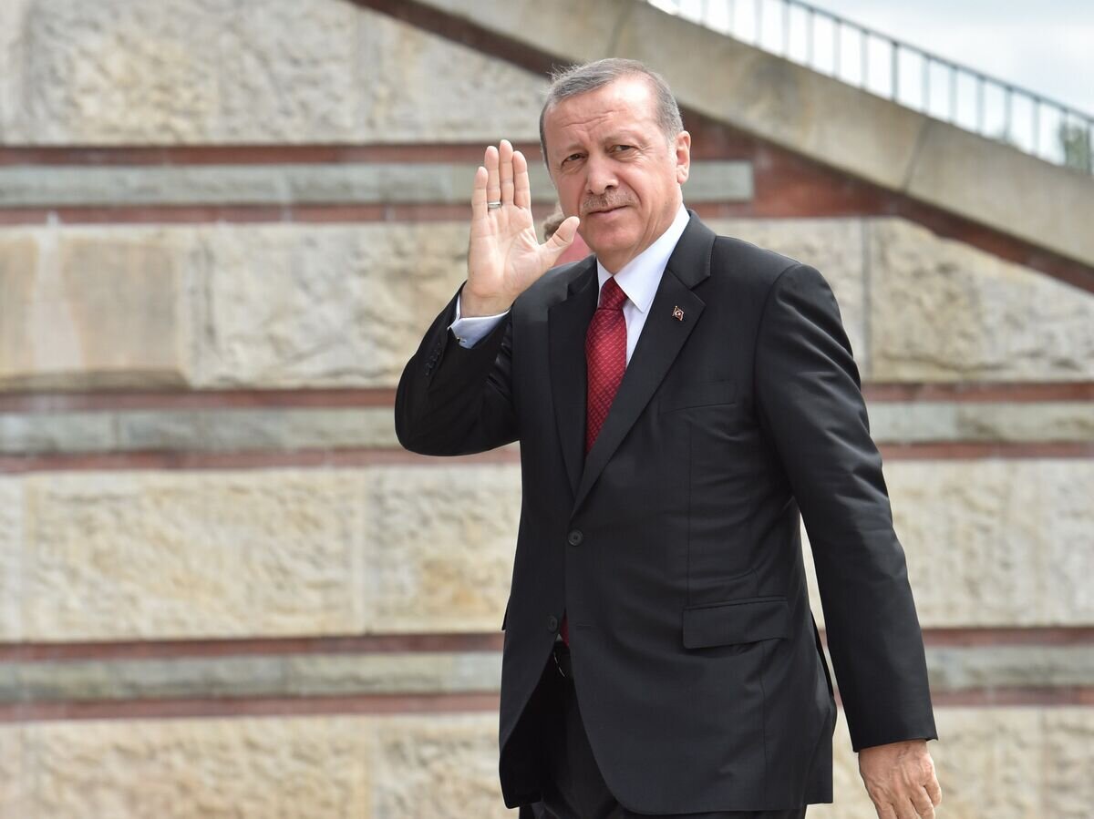    Президент Турции Реджеп Тайип Эрдоган перед началом саммита НАТО в Варшаве© РИА Новости / Николай Лазаренко