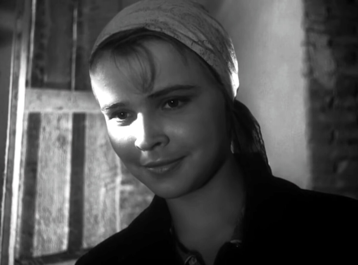 Кадр из кинофильма "Два Федора", 1958 г., режиссер Марлен Хуциев, сценарист Валерий Савченко, композитор Юлий Мейтус (скриншот)