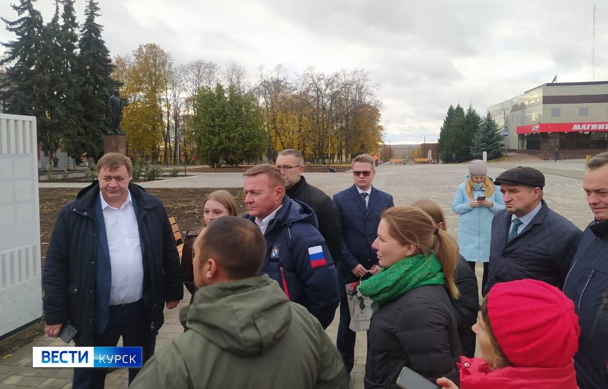    Во Льгове до 1 ноября завершат работы по благоустройству Красной площади