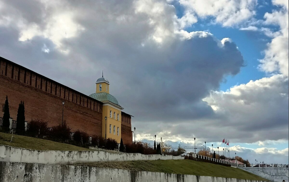 Смоленск, откуда письмо отправилось в путешествие.