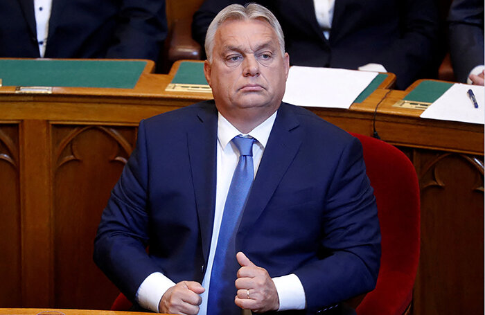    Премьер-министр Венгрии Виктор Орбан.Bernadett Szabo/Reuters