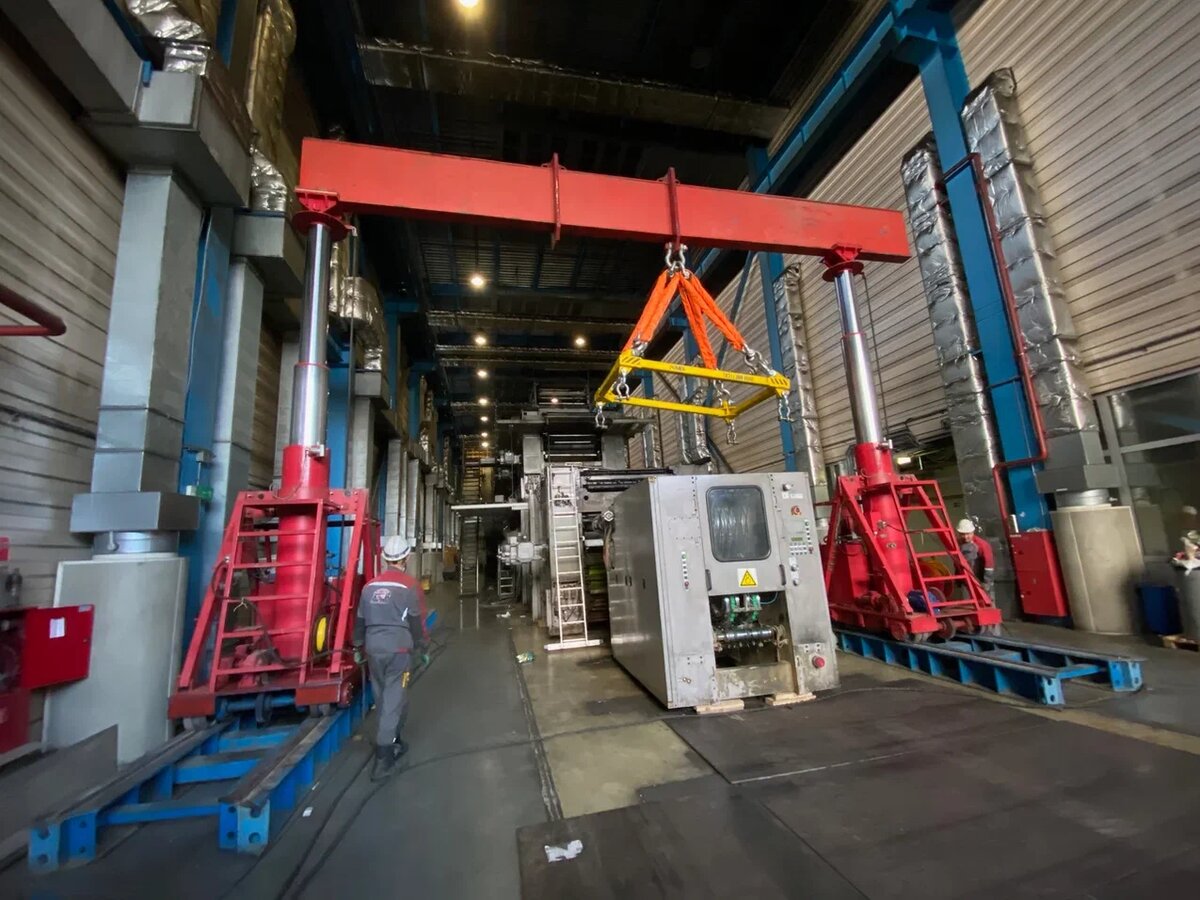 Такелаж полиграфического оборудования и типографических линий в Пензе