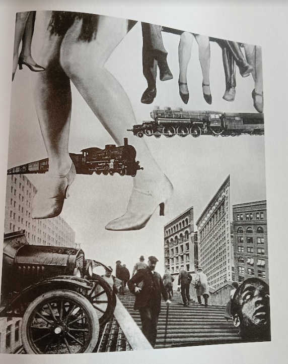 Коллаж из кинокадров фильма Die Sinfonie der Großstadt, 1927 г. (Collage van filmstills Eye Filmmuseum, Amsterdam)
