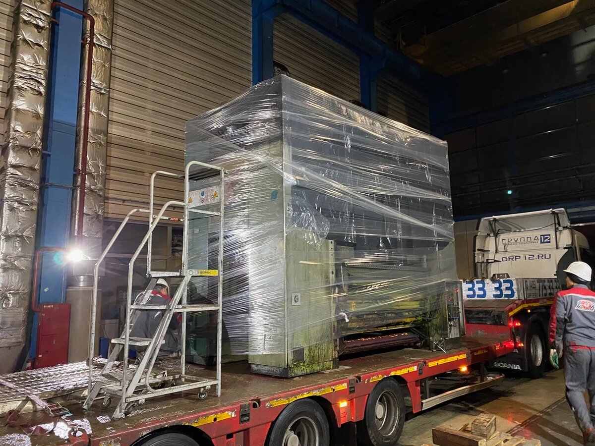 Такелаж полиграфического оборудования и типографических линий в Ярославле