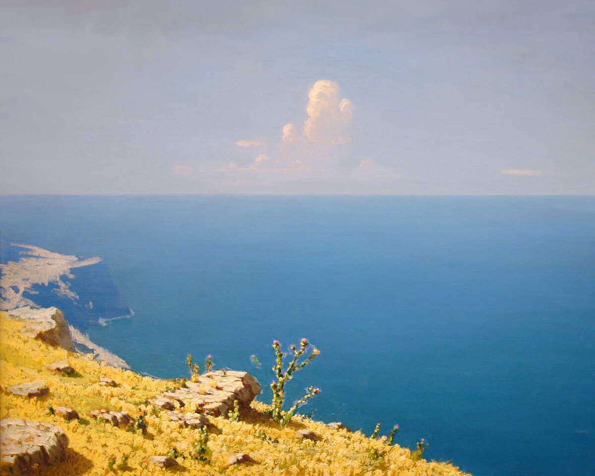 «Море. Крым», 1890-е г. А. И. Куинджи. Источник: Государственный Русский музей