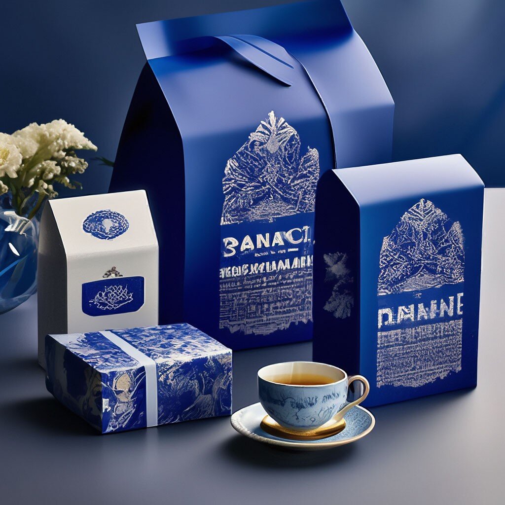 Упаковка с чаем.