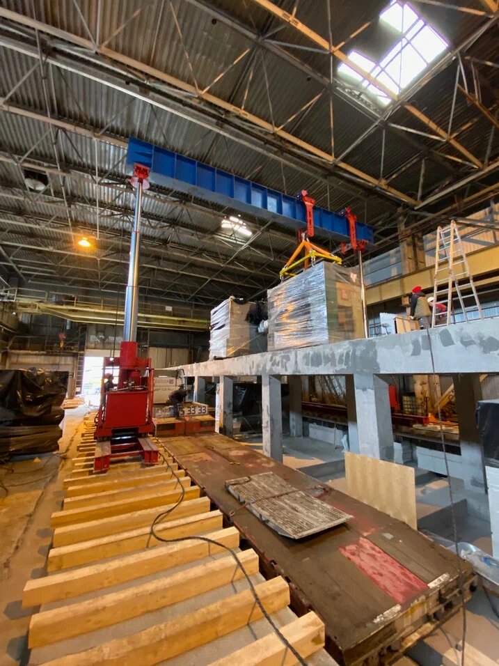 Такелаж полиграфического оборудования и типографических линий в Астрахани